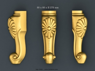 LEGS 493 | STL – 3D model for CNC