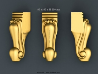LEGS 498 | STL – 3D model for CNC