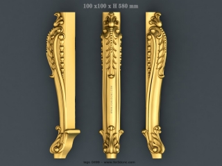 LEGS 0499 | STL – 3D model for CNC
