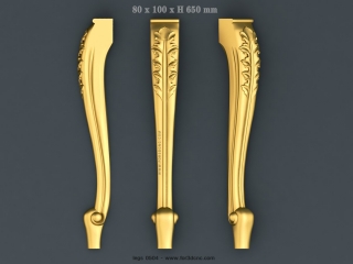 LEGS 0504 | STL – 3D model for CNC