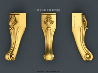 LEGS 0505 | STL – 3D model for CNC