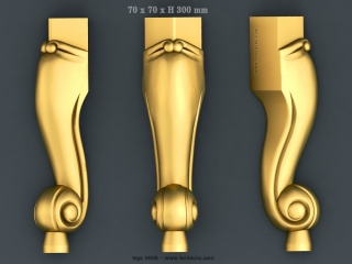 LEGS 0506 | STL – 3D model for CNC