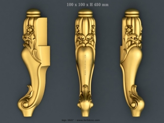 LEGS 0507 | STL – 3D model for CNC