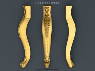 LEGS 0510 | STL – 3D model for CNC