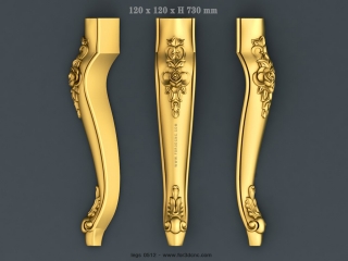 LEGS 0512 | STL – 3D model for CNC