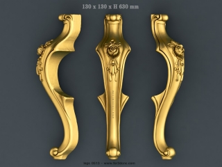 LEGS 0513 | STL – 3D model for CNC