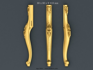 LEGS 0554 | STL – 3D model for CNC