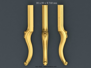 LEGS 0555 | STL – 3D model for CNC
