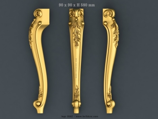 LEGS 0562 | STL – 3D model for CNC
