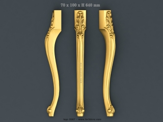 LEGS 0567 | STL – 3D model for CNC