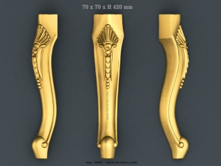 LEGS 0569 | STL – 3D model for CNC