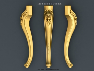 LEGS 0590 | STL – 3D model for CNC
