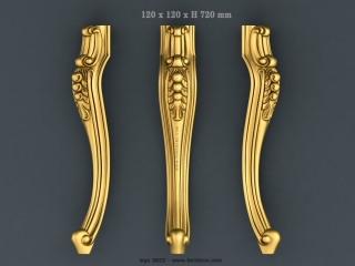 legs 0623 www for3dcnc com 320x240 - LEGS 0623 | STL – 3D model for CNC