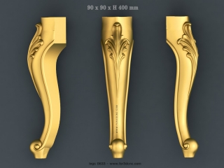 LEGS 0633 | STL – 3D model for CNC