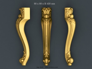 LEGS 0648 | STL – 3D model for CNC