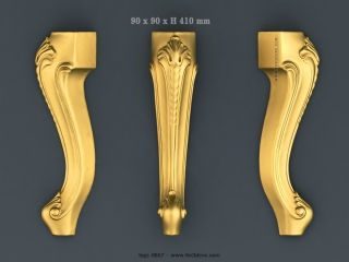 LEGS 0657 | STL – 3D model for CNC