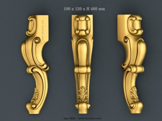 LEGS 0665 | STL – 3D model for CNC
