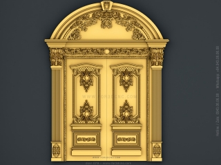 DOOR 079 | STL – 3D model for CNC